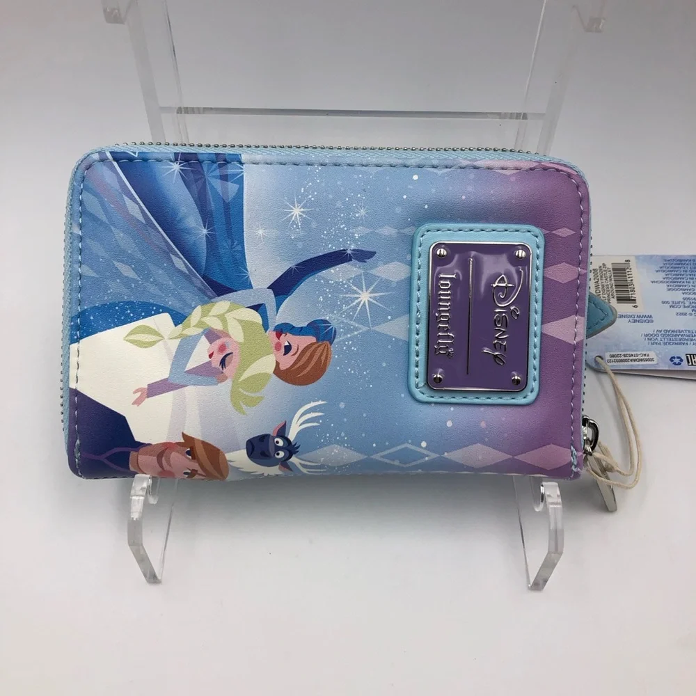 Loungefly Disney Frozen Elsa Ice Castle Zip-Around Wallet